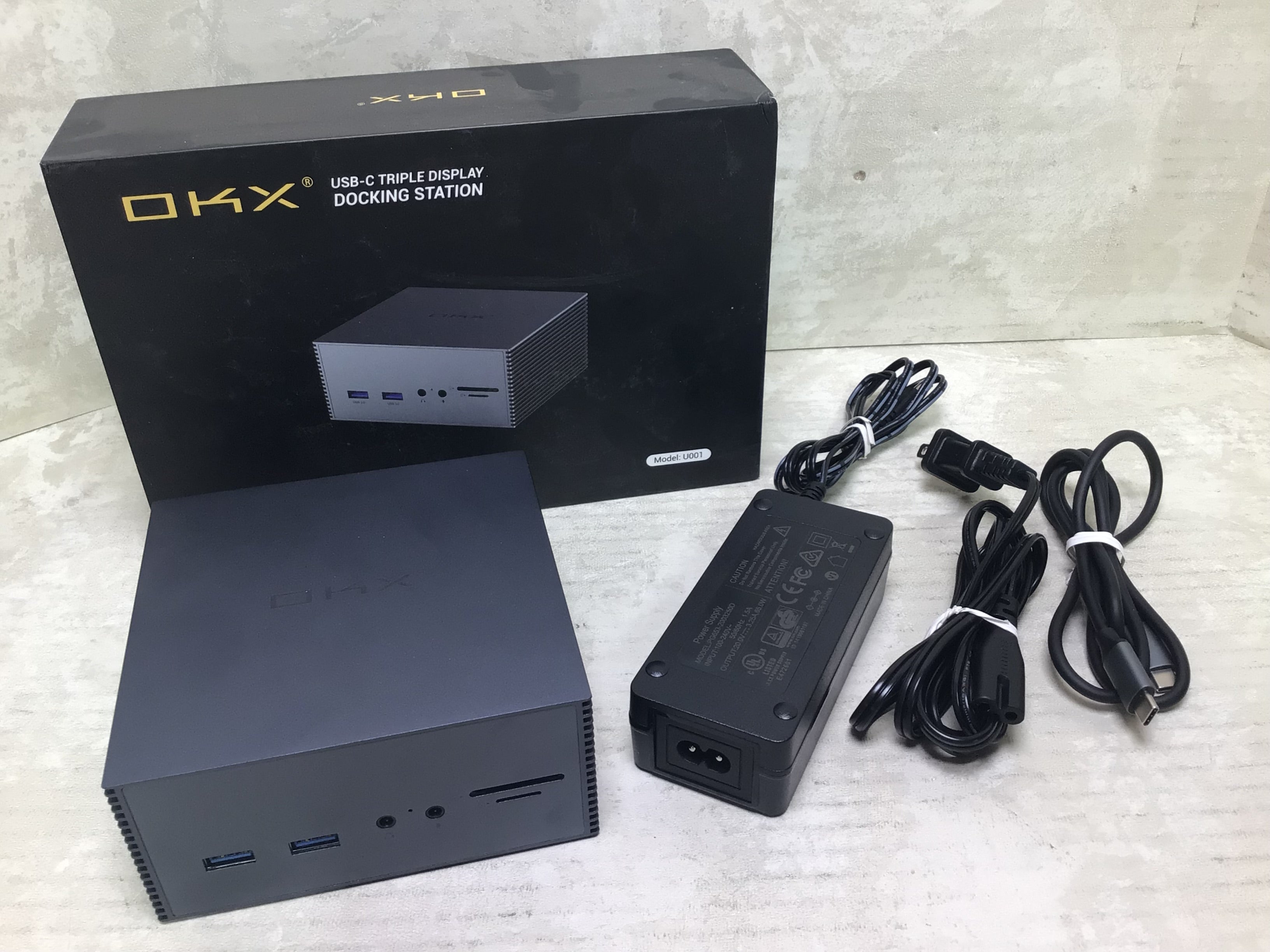 OKX USB-C Triple Display Docking Station (U001) (7698030919918)